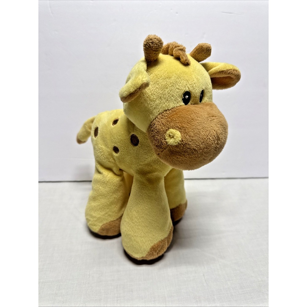 Toys R Us Geoffrey Giraffe Plush Yellow Stuffed Animal 2016 Bean Feet Stands
